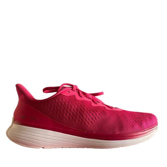 NEW Lane Eight relay Trainer Sneakers 12 Womens Hibiscus Lace Up Running Fitness - Picture 1 of 12
